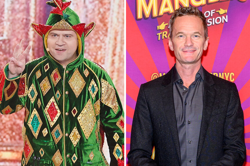 A split of Piff The Magic Dragon on Agt Fantasy League Episode 102 and Neil Patrick Harris
