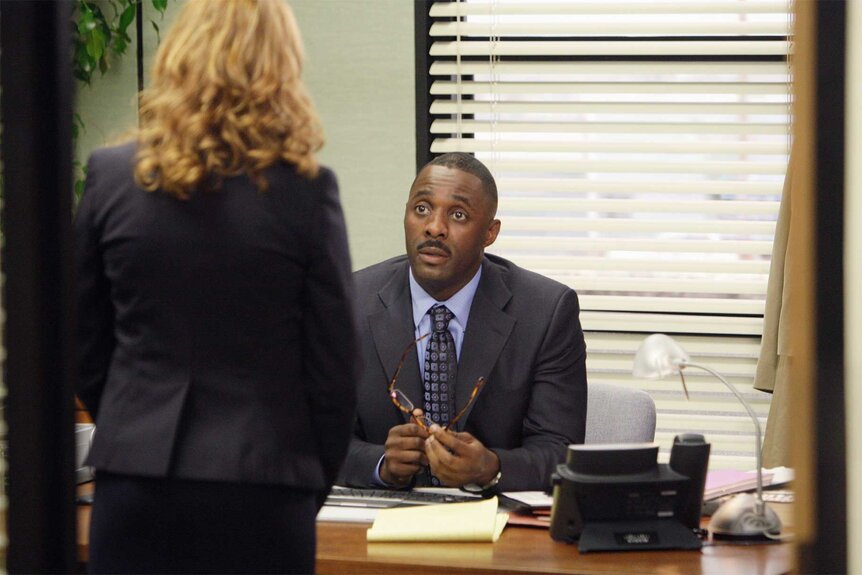 Idris Elba on The Office Episode 521