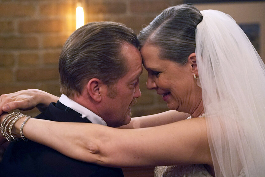 Trudy Platt and Mouch's wedding on Chicago Fire 418