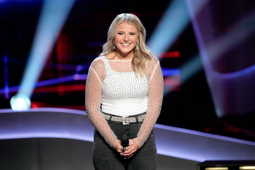 Ashley Bryant appears in Season 25 Episode 3 of The Voice