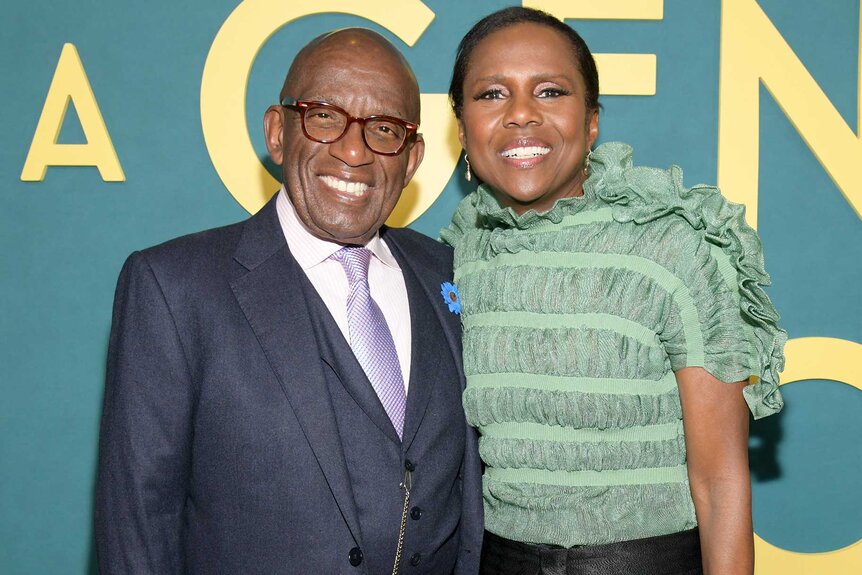 Al Roker and Deborah Roberts attend the premiere of "A Gentleman In Moscow"