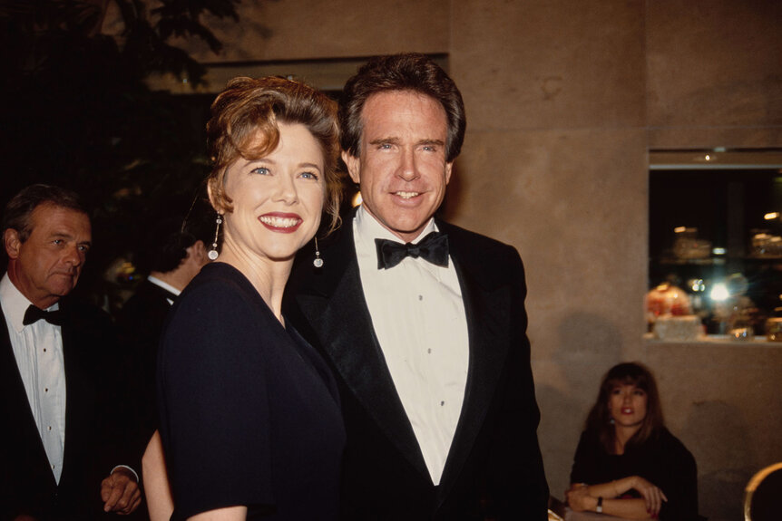 Annette Bening and her husband, Warren Beatty, attend the 44th Annual Directors Guild of America Awards after party