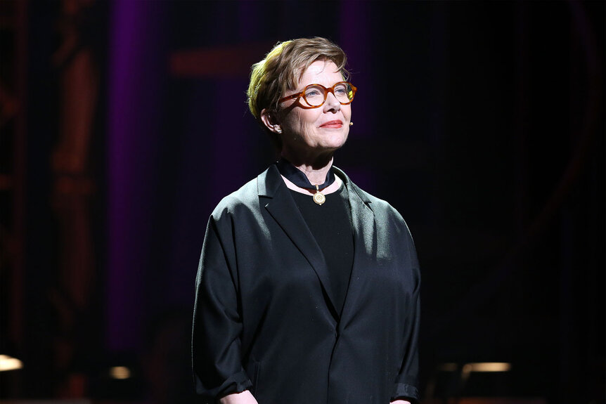 Annette Bening onstage at the Center Theatre Group 50th Anniversary Celebration