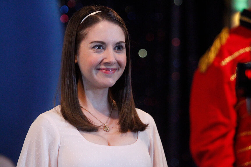 Closeup of Alison Brie as Annie in Community