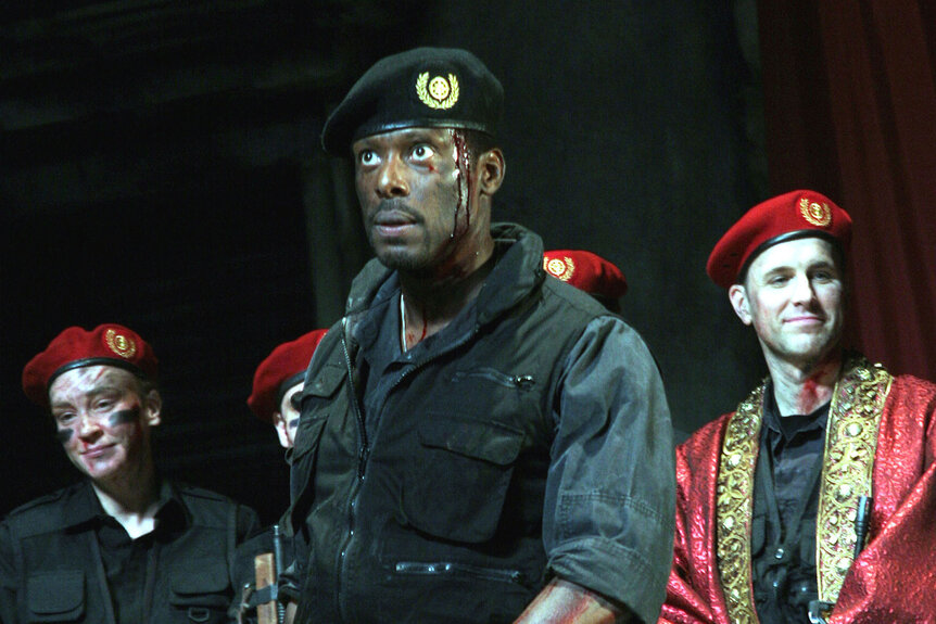 Eamonn Walker during Curtain Call for Julius Caesar on Broadway at The Belasco Theater in New York City, New York, United States.