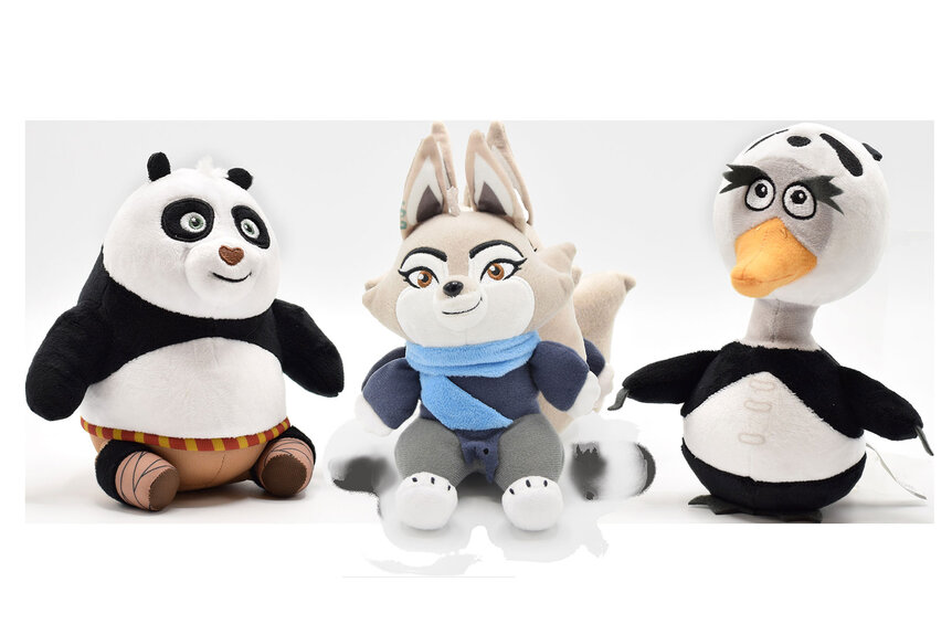 Kung Fu Panda 4 Plush Toys