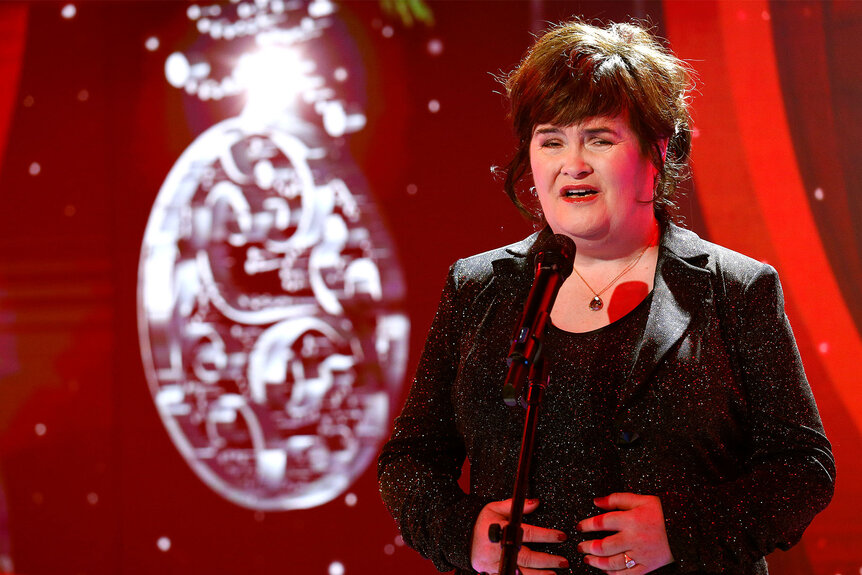 Susan Boyle appears on NBC News' "Today" show.