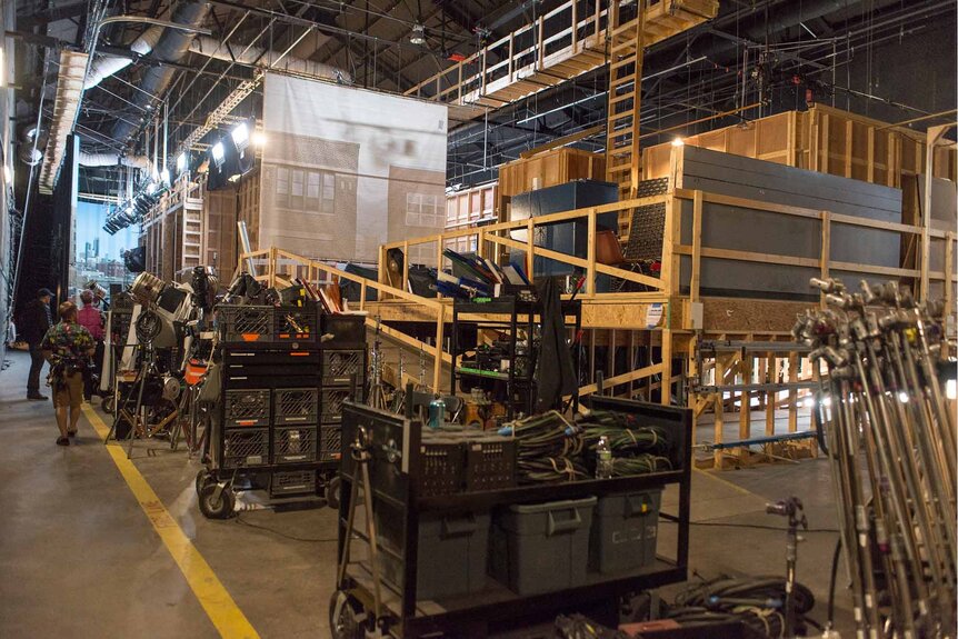 The set of Chicago P.D.