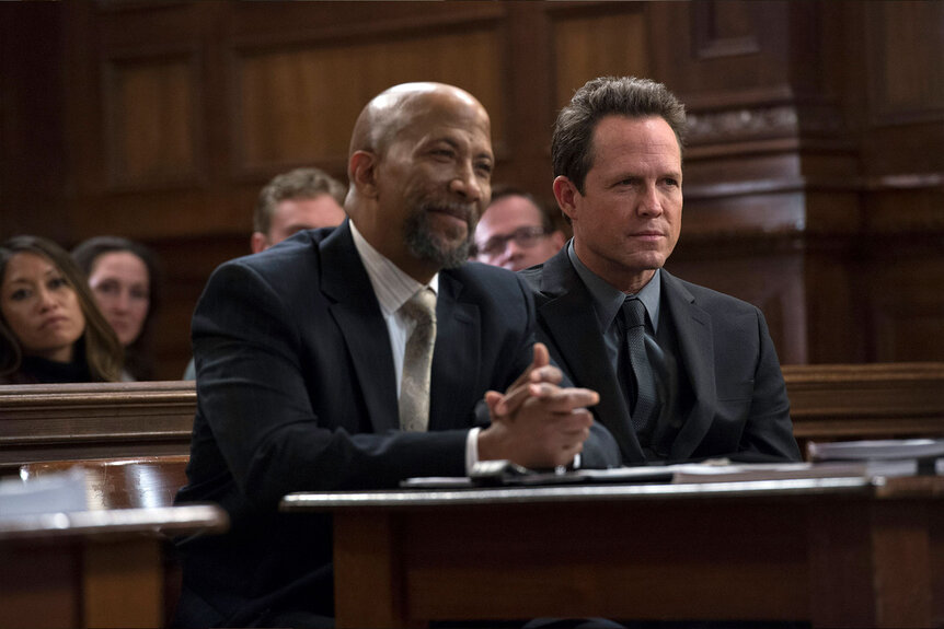 Counselor Barry Querns and Detective Brian Cassidy appear in court in Law & Order: Special Victims Unit Season 14 Episode 7