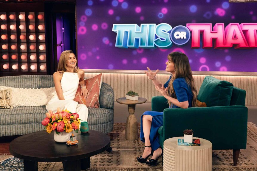 Zendaya and Kelly Clarkson chat on The Kelly Clarkson Show Episode 7I136.
