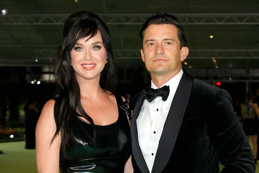 Orlando Bloom and Katy Perry attend The Academy Museum of Motion Pictures Opening Gala