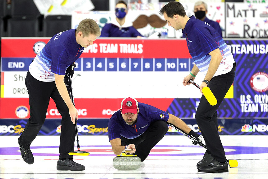 the US Olympic Team Curling Trials at Baxter Arena in 20121