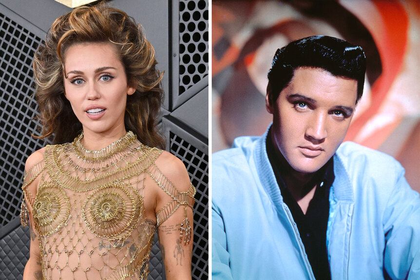 Split of Miley Cyrus and Elvis Presley
