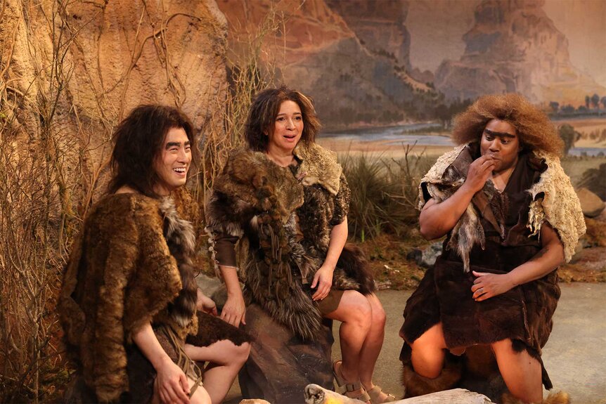 Maya Rudolph Kenan Thompson and Bowen Yango n Saturday Night Live Episode 1863