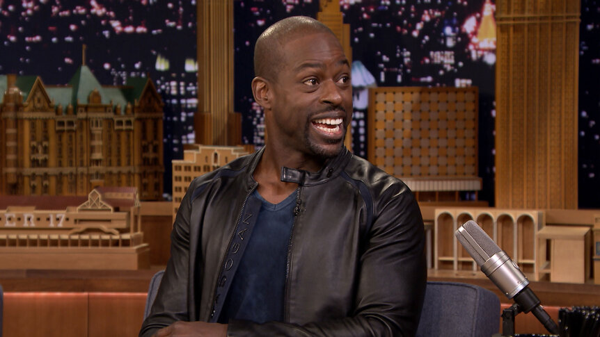 Sterling K. Brown Overdoes It with Baby Powder Sometimes