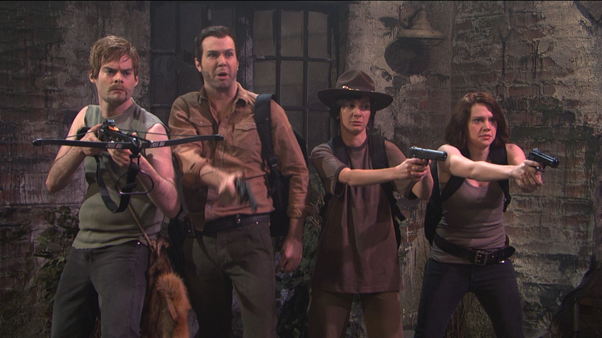 Watch The Walking Dead Black Or Zombie From Saturday Night Live