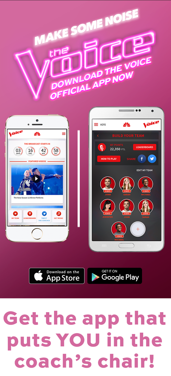 the voice official app on nbc download