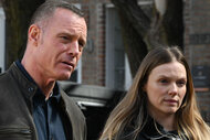 Hank Voight and Hailey Upton in Chicago P.D. Season 11 Episode 11